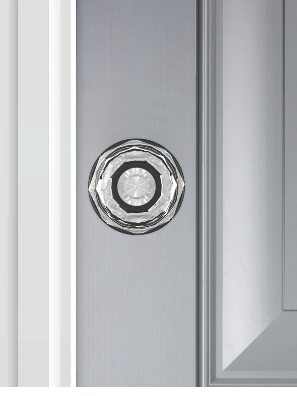 Baldwin PV.CRY.TRR Crystal Privacy Door Knob - Brass New